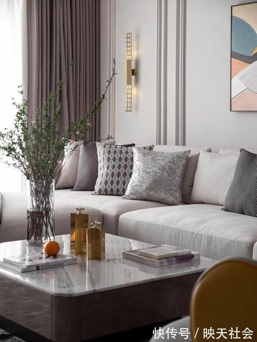 水晶灯|理想家大变身丨土气精装房也可以变成精致轻奢风时髦精!