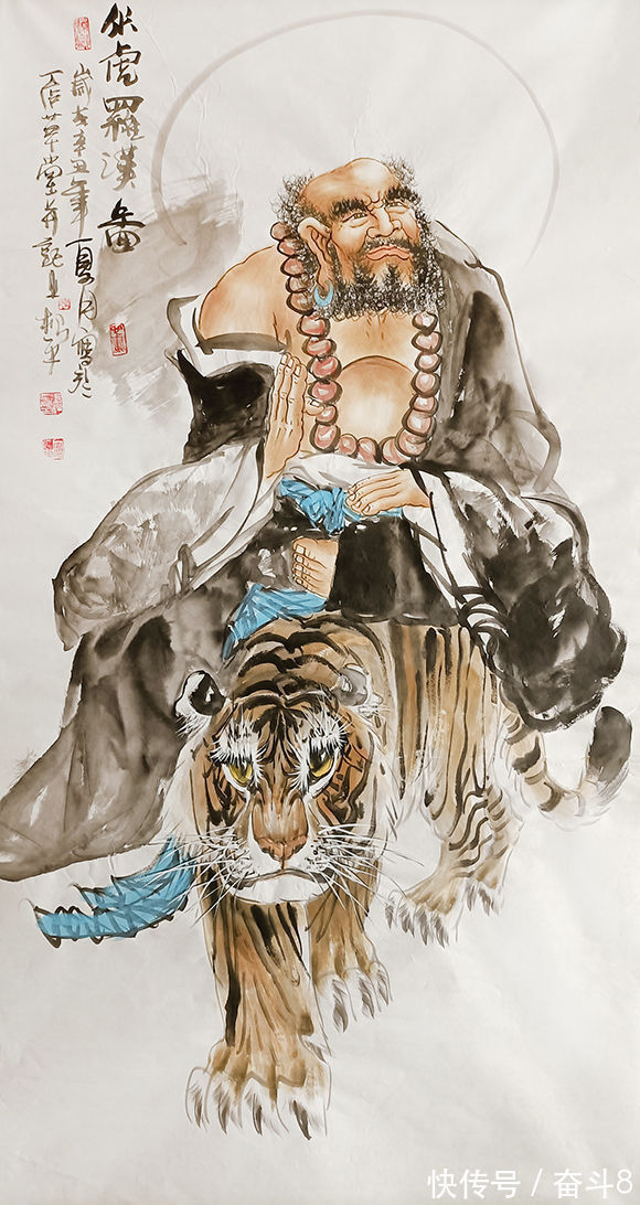 高古游丝描|画家张松平 墨笔丹青 神来之笔