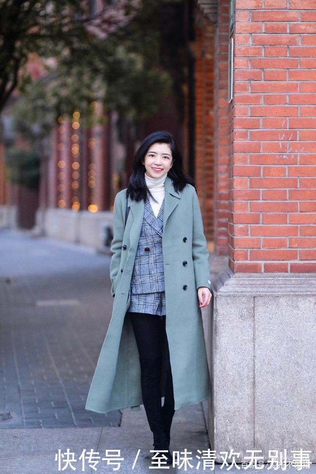 大衣才是初冬“扛把子”,今年这样穿,保暖显气质,三木都爱了