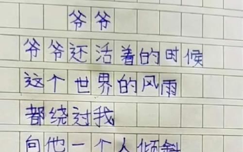 小学生作文《孤独》走红网络，字数不多，却把孤单表现得淋漓尽致