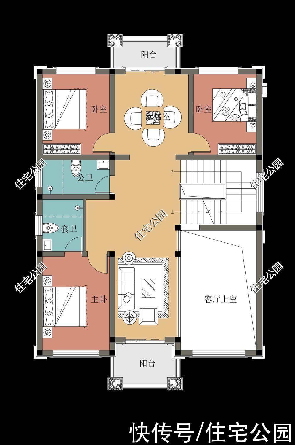 建筑面积|谁说农村建房不能盖4层？10套4层别墅推荐，第3套漂亮到没话说