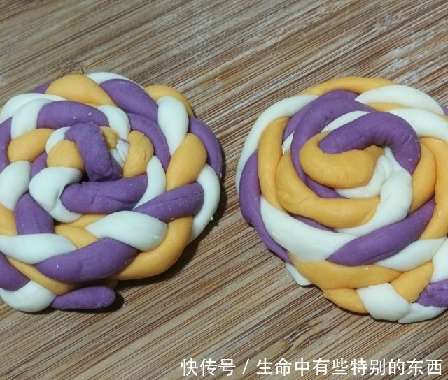 南瓜紫薯棒棒糖馒头,生活多姿多彩,蒸蒸日上