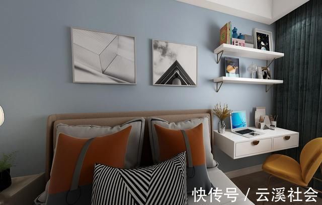 现代|现代风格三居室装修案例,124平米的房子装修多少钱?