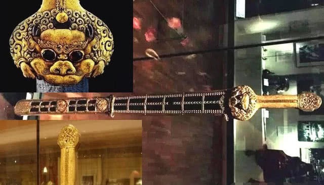 古剑|中国考古出土3把绝世古剑,一千年不朽,一黄金造就,专家:天子之剑