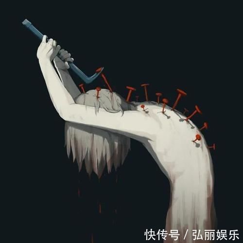 插画@22幅悲伤的插画,只有孩子才能看懂,大人却理解不了