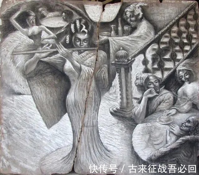 画作#“疯子画家”瘫痪后用左手画画,年近70岁收废品,称一生愧对儿子
