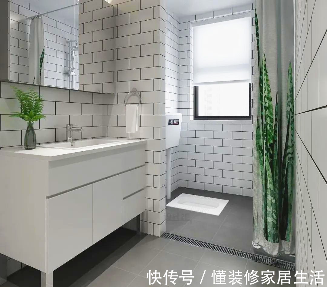 地漏|聪明人家里从不装地漏,实际上我家装的蹲坑,不占位置排水又快