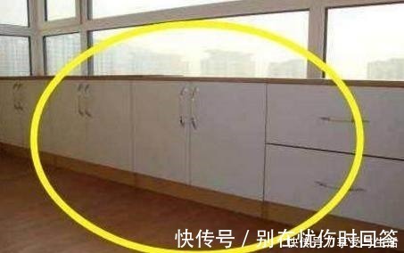 盛行|阳台万万不要装带顶柜的柜子，越来越多人盛行这样装，好看又实用！