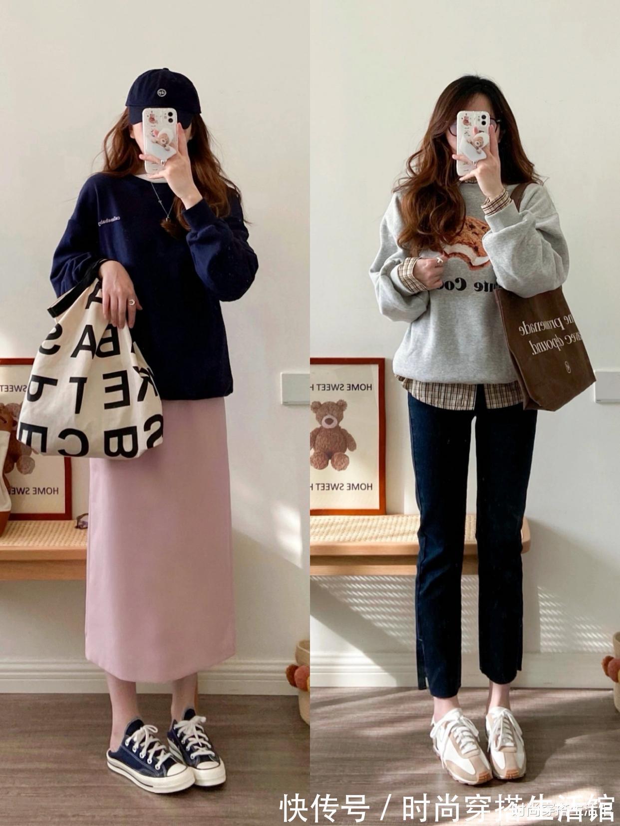 春暖 春暖花开,这才是真正充满“烟火气”的春天穿搭,保暖洋气又显高