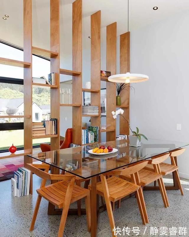 场域|他家隔断不挡路还好看!35种拯救客厅、厨房的方法,一步到位