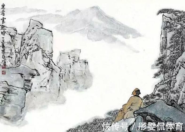 诗歌#王维很佛系的一首诗,诗意行云流水,很适合心情浮躁的时候读