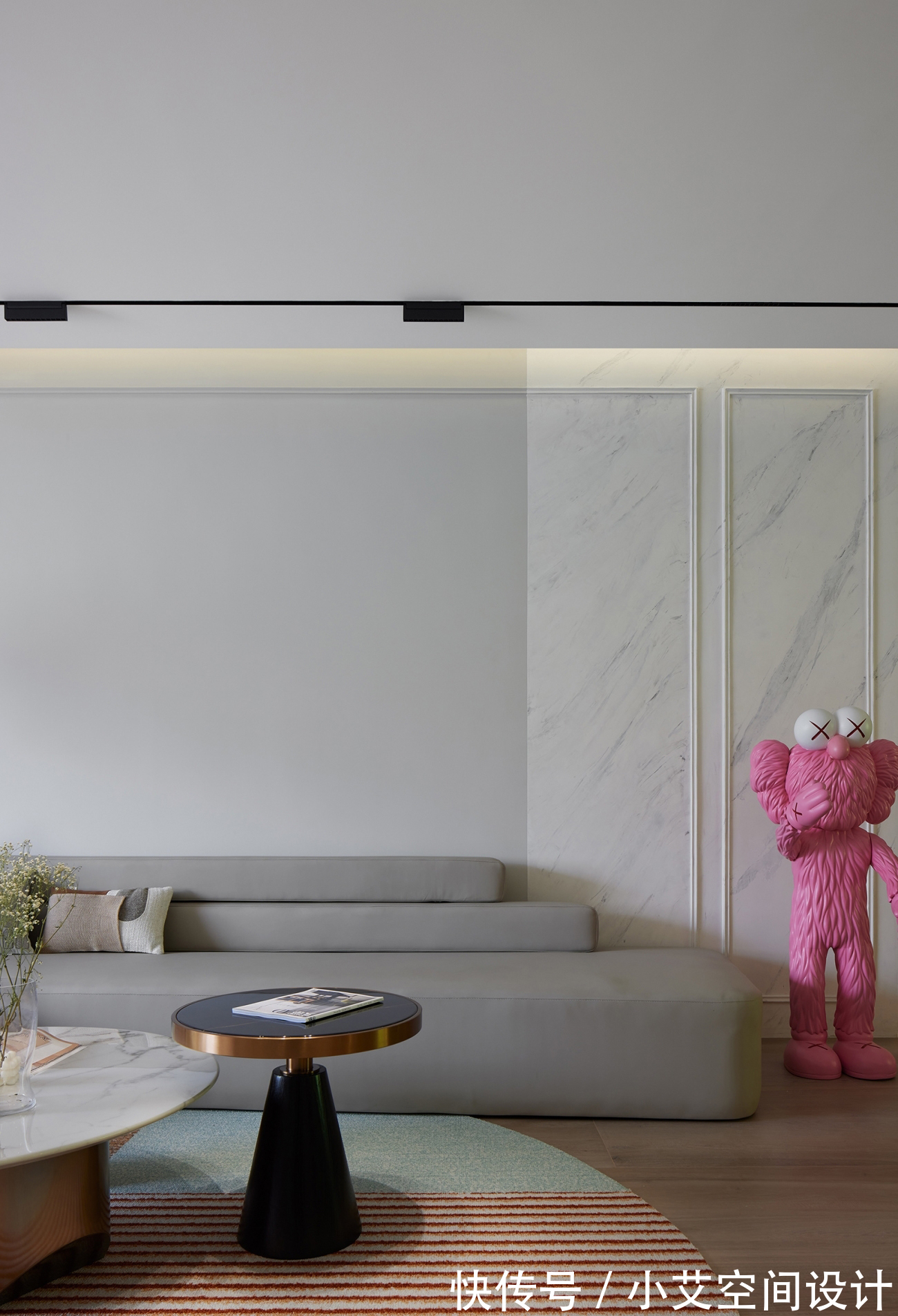 软装|240㎡侘寂风软装，盐甜可控的优雅家居！