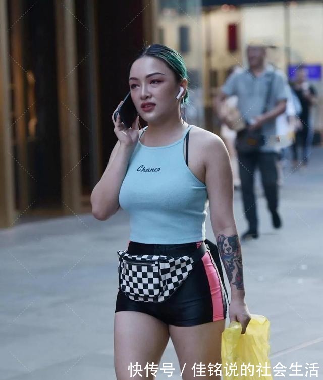 显瘦 光彩夺目的打底裤显瘦好搭配,美出了优雅感,清爽时髦!