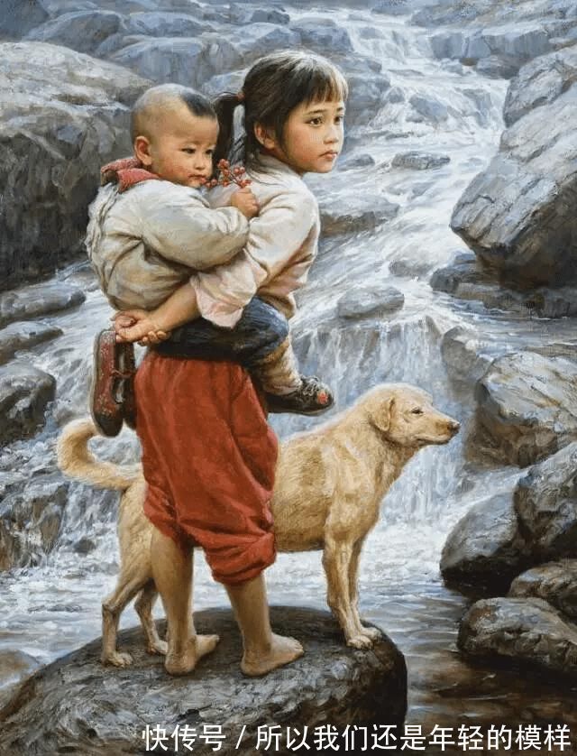 中国农村&绝对硬实力,火遍全球的油画作品,承载了一代人的深刻记忆,张张感人至深~