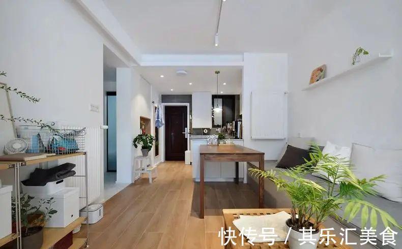 小公寓|麻雀虽小五脏俱全,这套40㎡的小公寓,一眼望去全是设计亮点!