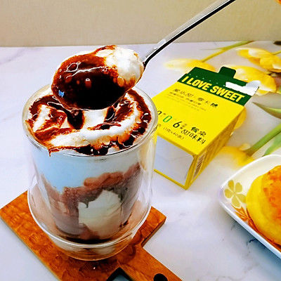 巧克力低糖拿铁咖啡