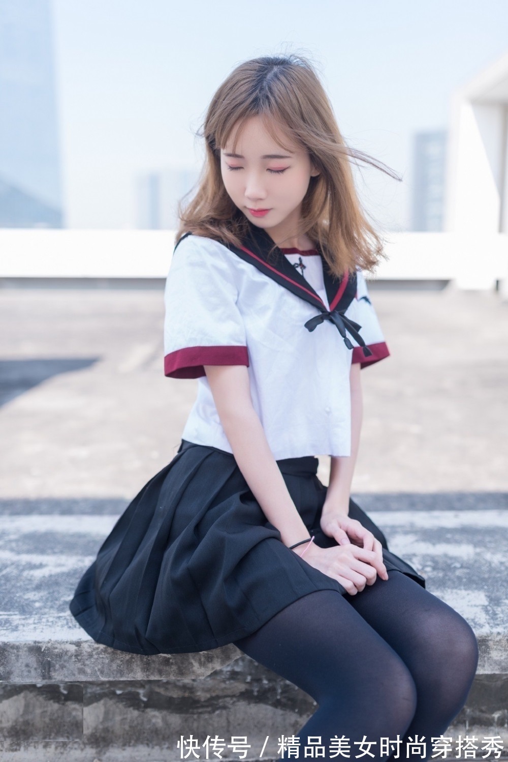 制服|减龄又时尚的学院风JK制服穿搭来啦,一起来看看吧