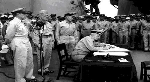 签字仪式|日本投降签字仪式细节解密