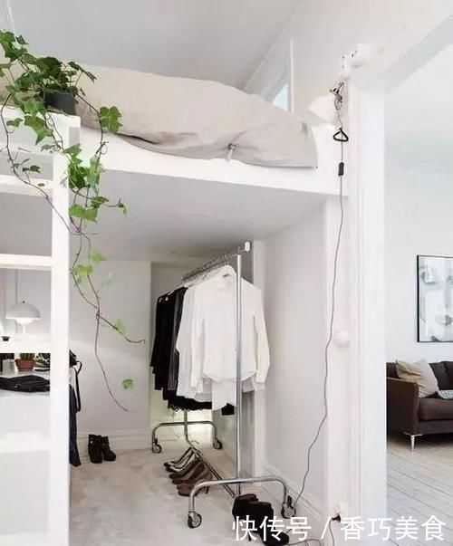 LOFT|国外很流行的“阁楼床”,小户型装上成LOFT,还多出10平米