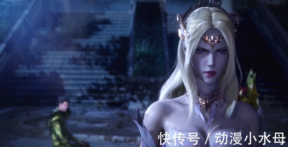 动画版|斗罗:千仞雪纯白丝装来袭,腿型也太完美了,这不比原版还魅惑?