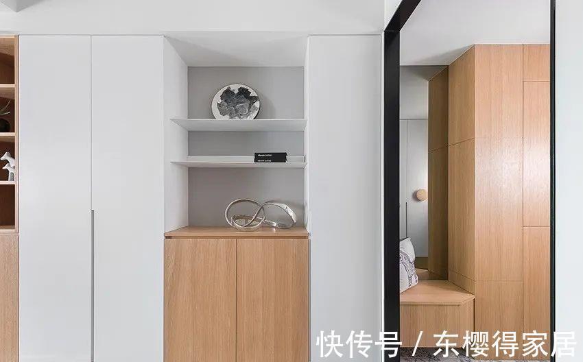 白多|套内86平三居室，装修简单但不俗气，借客厅凭白多增加了一个书房