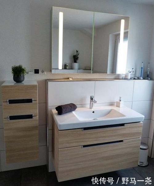 浴室柜|装了5套房，邻居总结最实用经验：卫生间砌6cm墙，比柜子实用