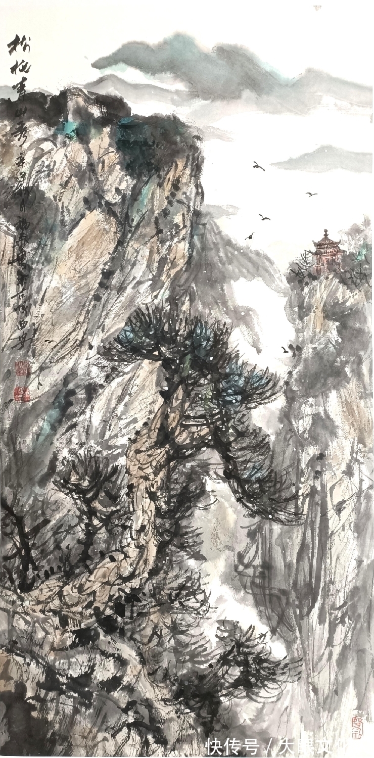 中国书画#省美协会员,国画大师,留日8年学习油画和版画,本期推荐——实力画家 刘福泰老师