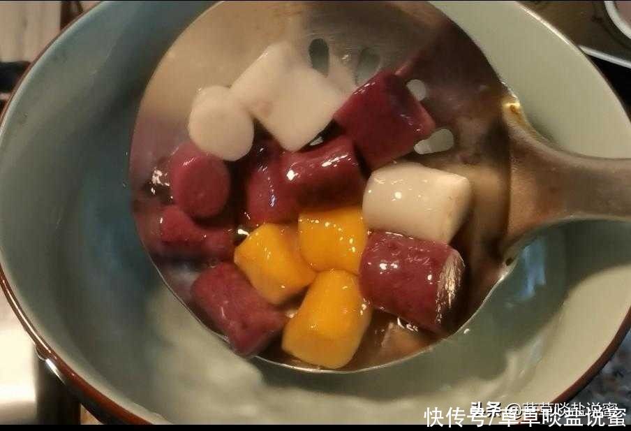 无色素|比鲜芋仙还实在的芋圆，纯天然无色素，芋香浓郁，配方比例很详细