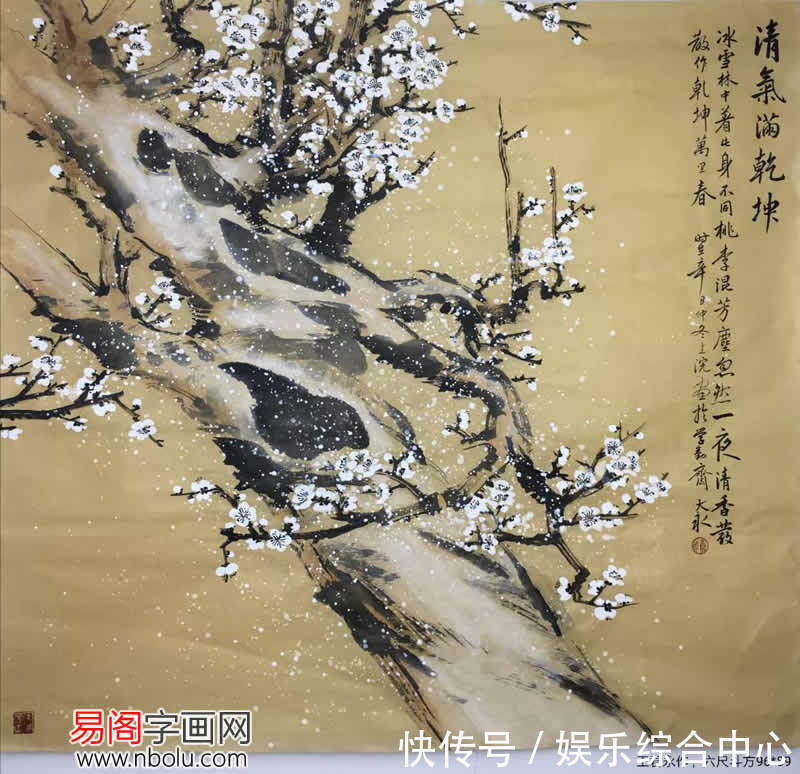 花鸟画@王君永花鸟画:秀逸清醇,优雅自然