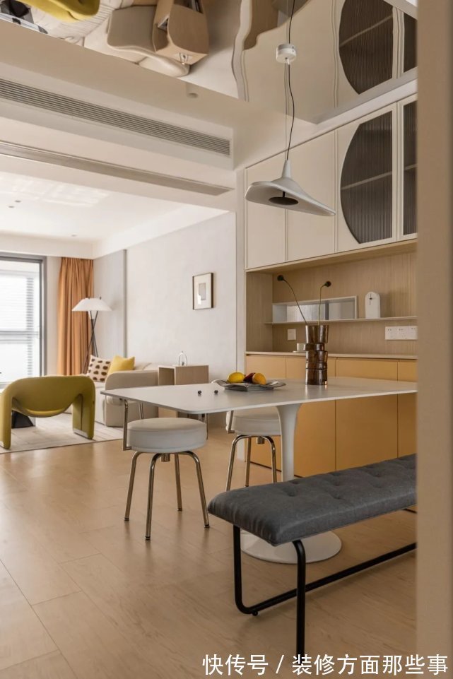 toilet|107㎡现代风,这个春天绝美配色,也太好磕了