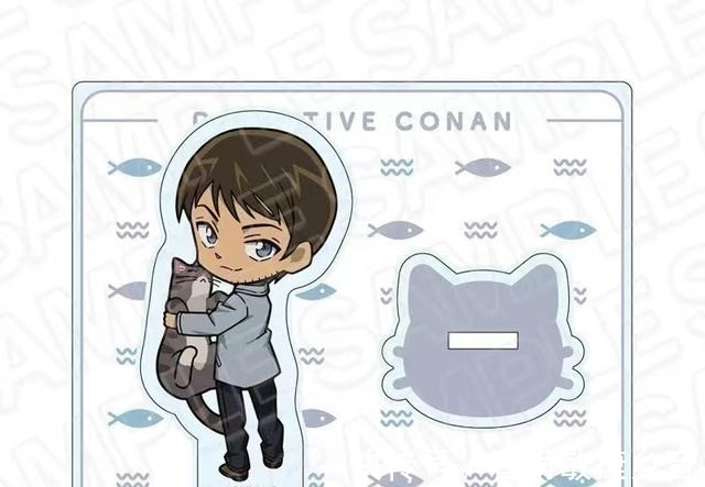暹罗猫|名侦探柯南可爱猫猫周边第二弹,警校五人组上线,安室透抱暹罗猫