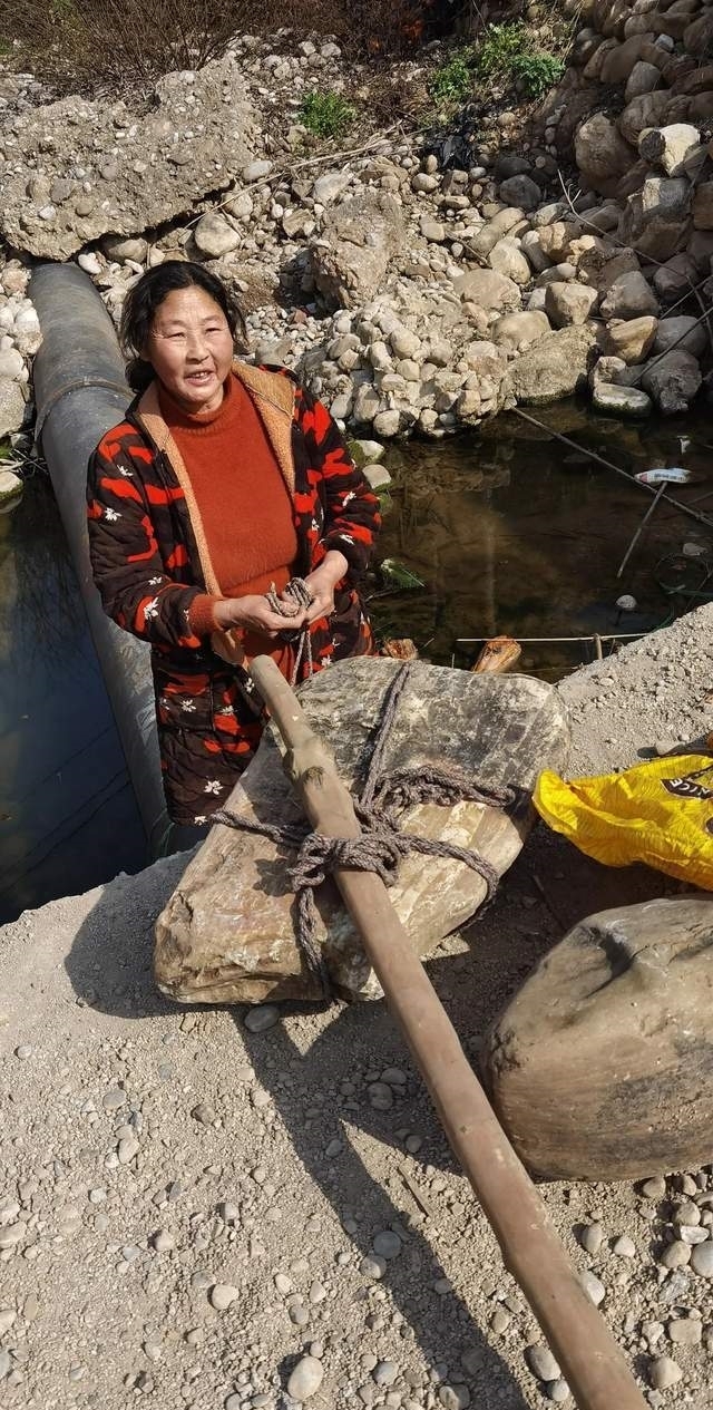 湖北宜都:奇石之家的牛气女大力士,从河中挑500吨奇石卖台湾
