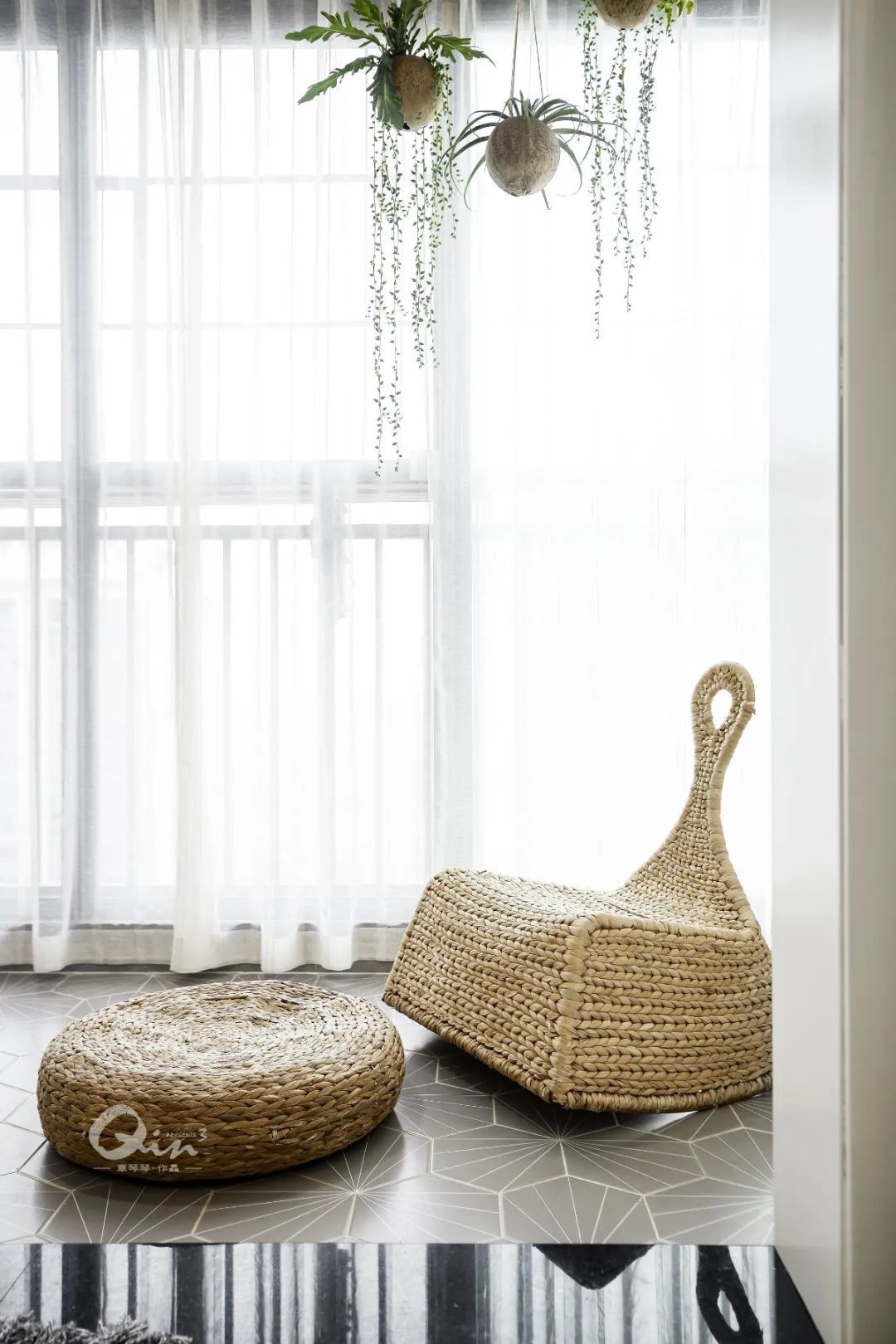 优雅|90㎡简约民宿风，异域风情的装饰、清新的绿植，满屋轻松惬意