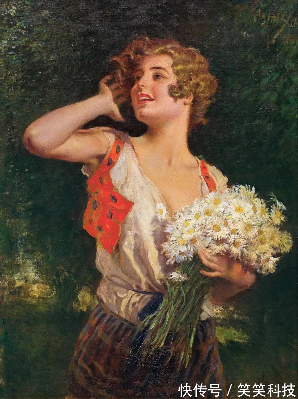 博登&他笔下的女子风情万种,撩人心弦!可惜晚年声誉不保!