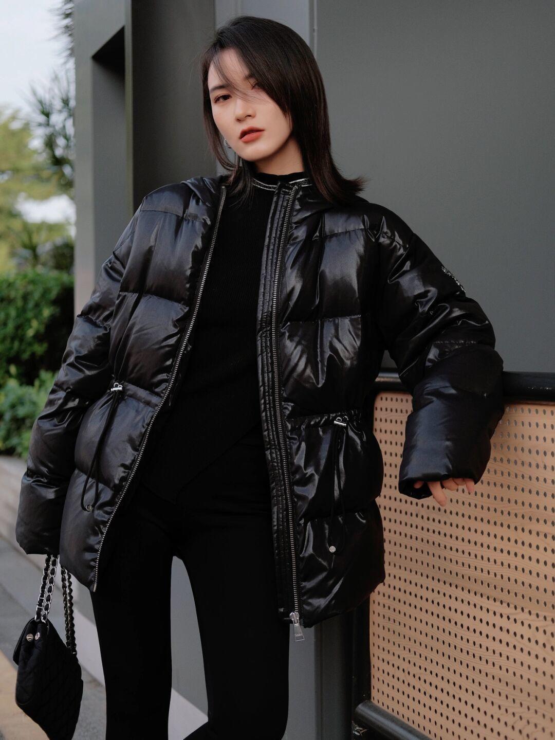 视觉效果|看潮人街拍就知道,羽绒服才是yyds,教你穿出好气质