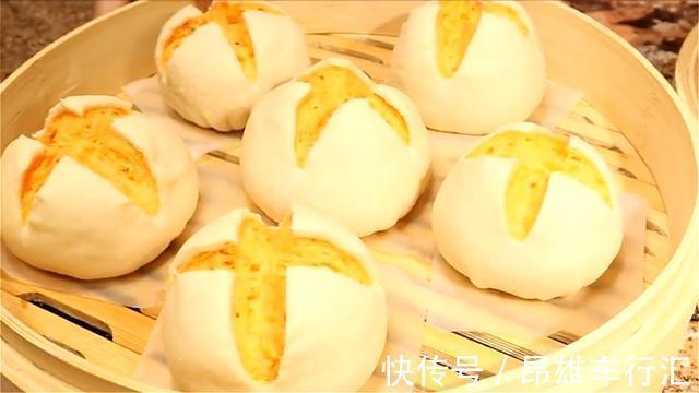 面粉|家里有红薯的试试这样做,上锅一蒸,蓬松暄软,比面包还好吃