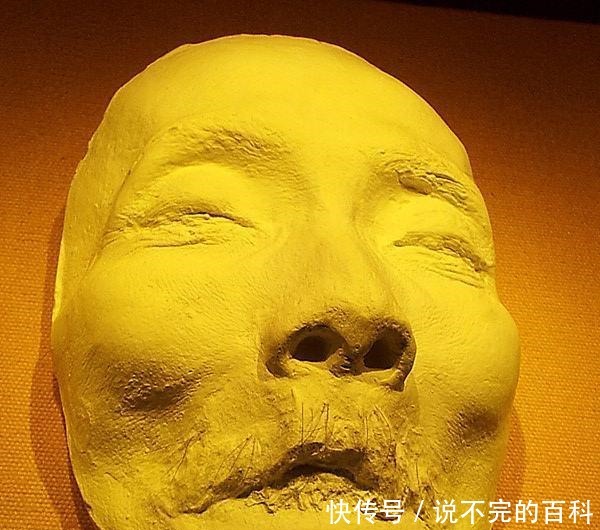 鲁迅的遗容石膏上,粘有他20根胡须2根眉毛,因此成了一级文物!