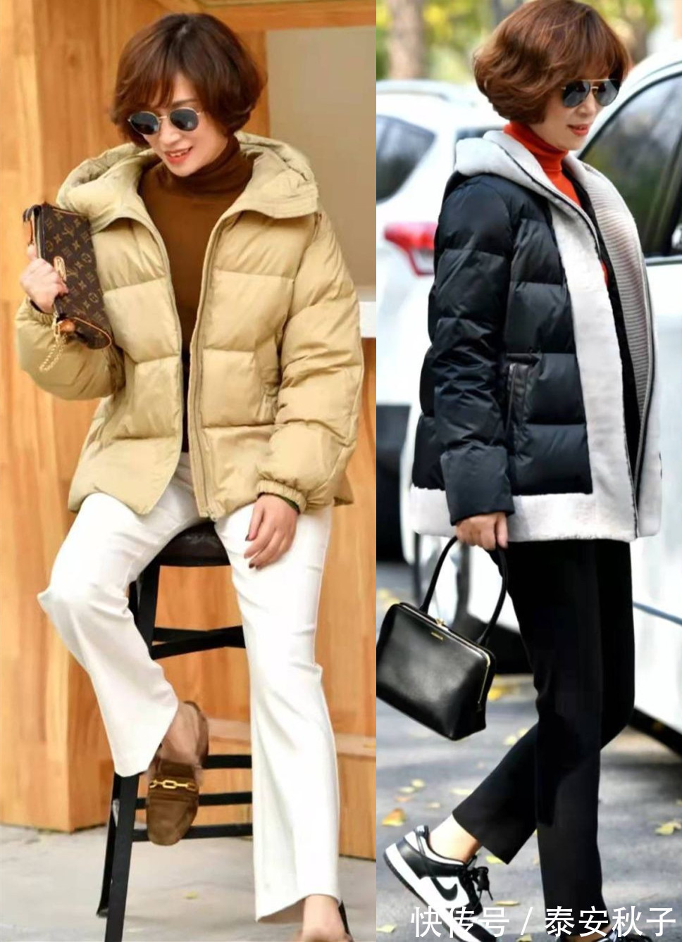 大衣 过了50岁的女人,冬日穿搭要远离紧身裤!很土、更显胖!