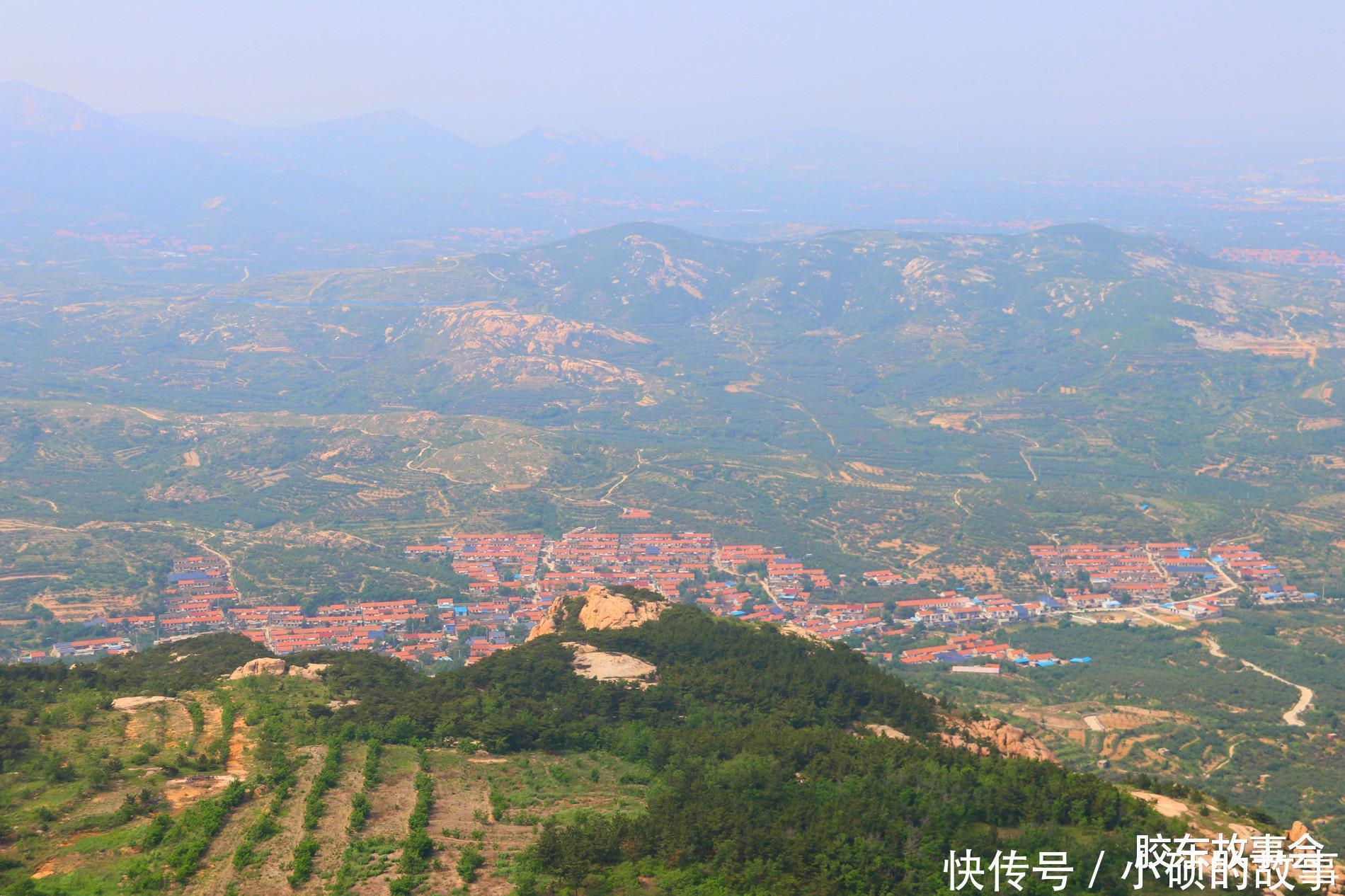 组图登上天崮山的插旗顶,感受栖蓬黄三县