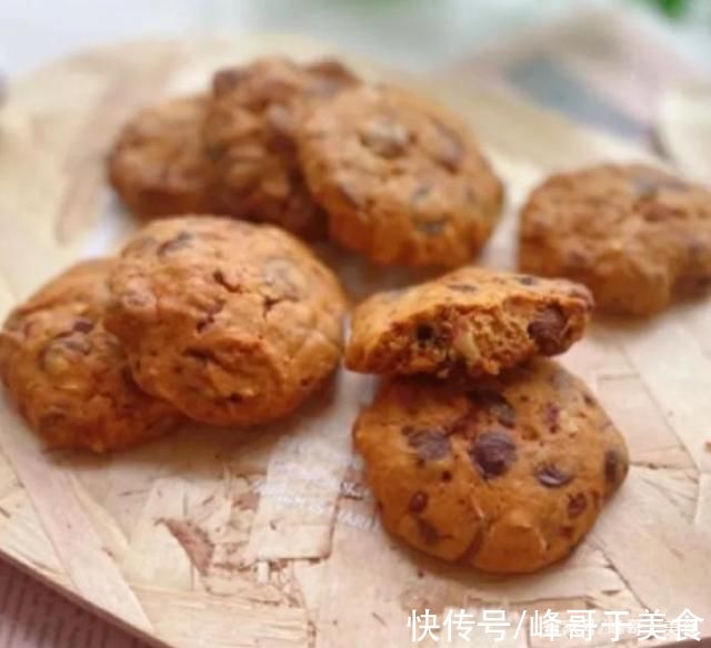 10年西点师傅，教你制作巧克力饼干，好吃又酥脆