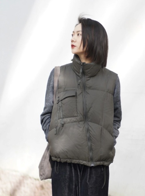 羽绒马甲|冬季穿衣别老一套,看看最潮的羽绒马甲,风格百变还时髦