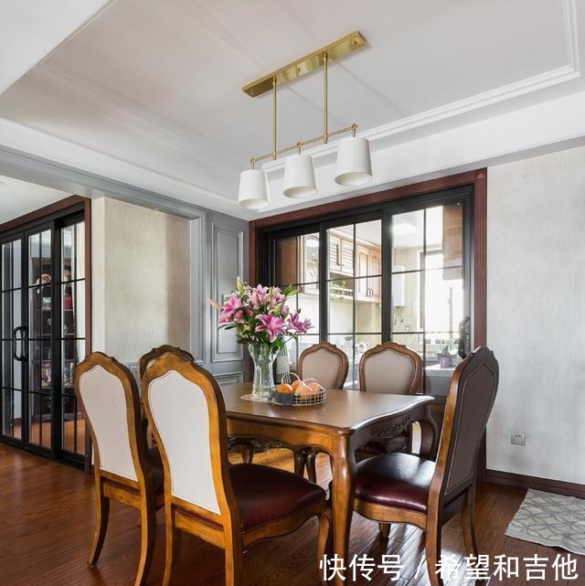 美式|18万装126㎡美式三居,光设计费就1万,这效果给力不