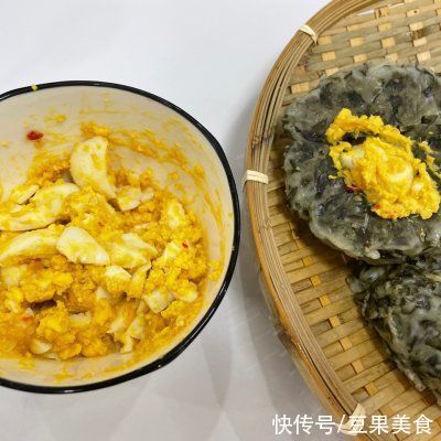 家常菜|#巨下饭的家常菜#红薯叶窝窝