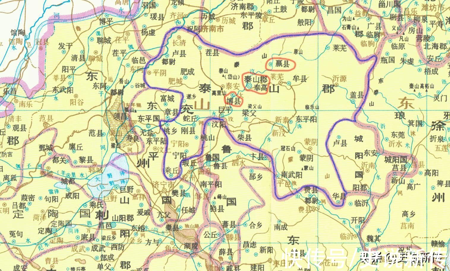 泰山|因山而起 古城泰安的变迁（春秋－隋唐）