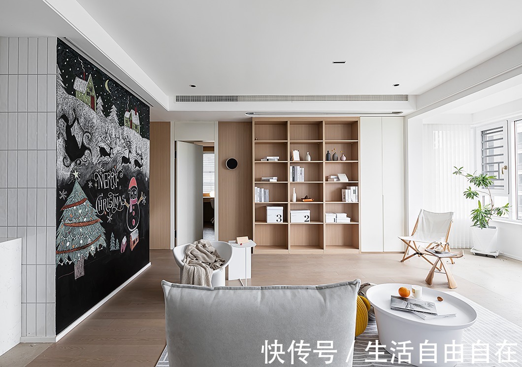 原木|简约+原木，简简单单却蕴含着自然空间质感！