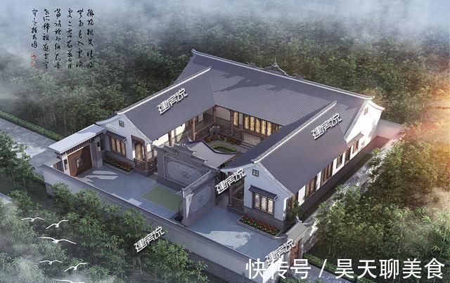 别墅|四合院别墅才是中国最美的房子,挣钱了就盖一栋