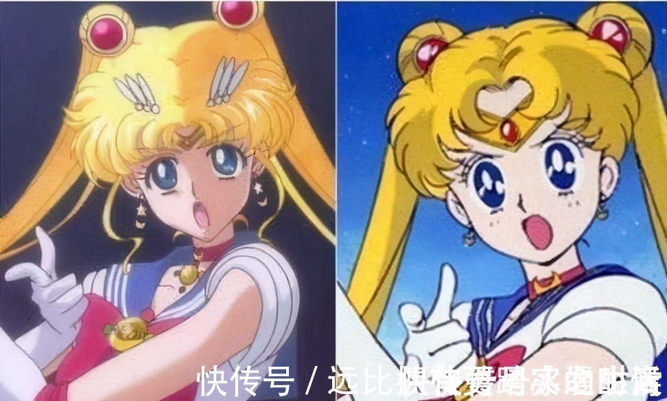 童年|童年动漫角色大变样,月野兔可爱又变美,柯南是去“整容”了吗?