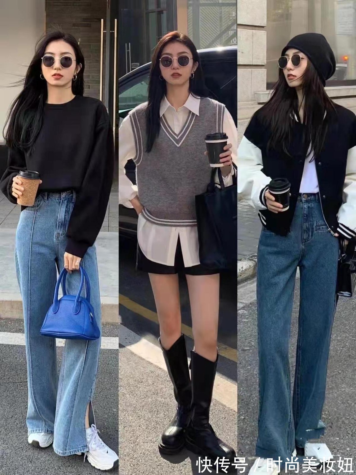 紧身裤 韩系早春这样穿太美了,每套都减龄洋气,30、40岁女人都适合