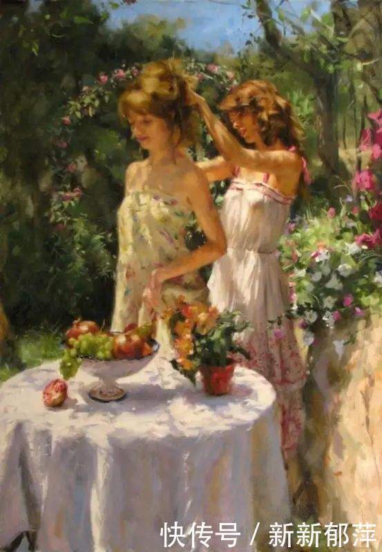 衬布#这位老画家笔下的人物身材,女人看了都羡慕!