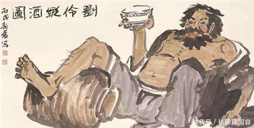 古代第一酒鬼，被老婆踹进酒缸后说了3字，成年轻人玩游戏口头禅